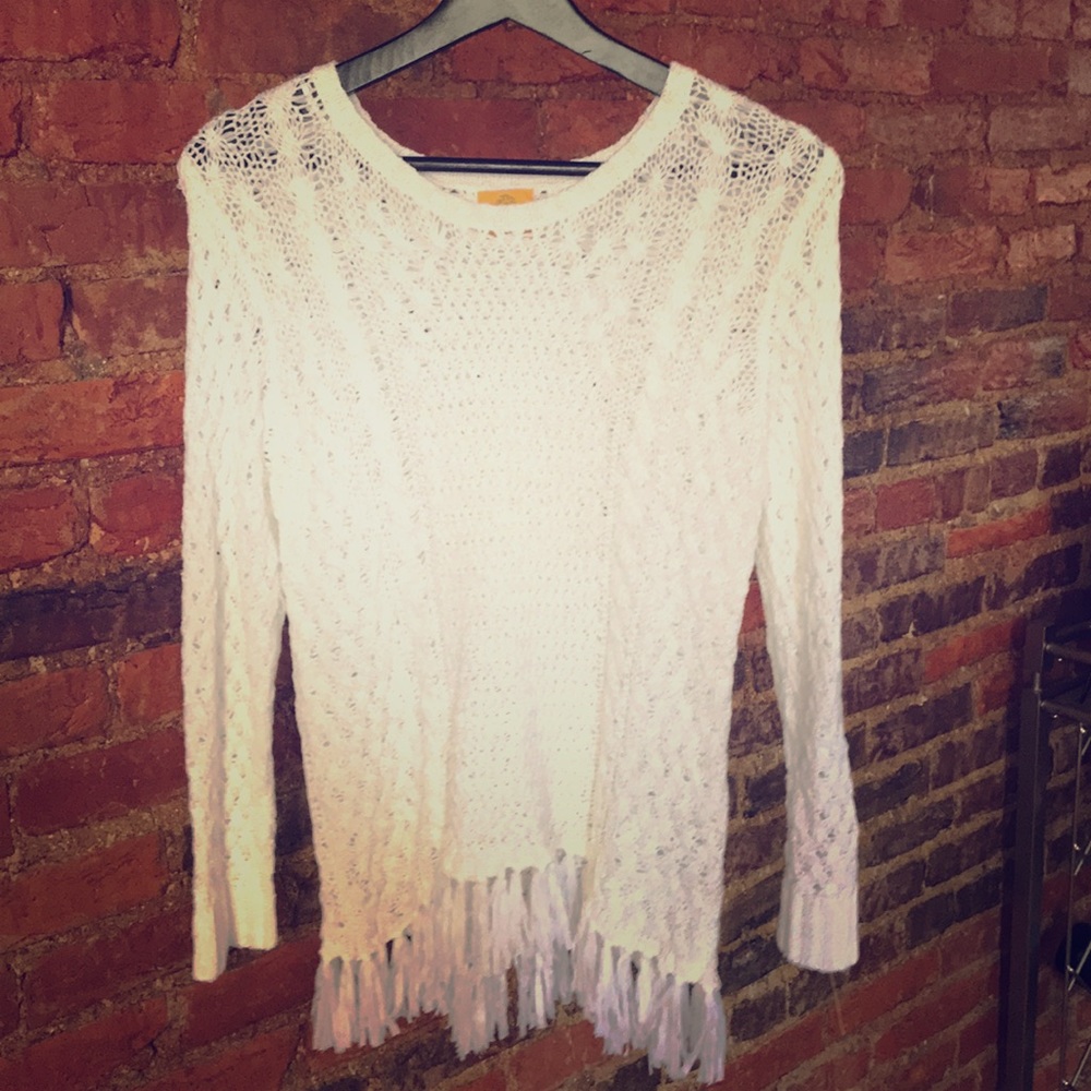 NEW WITH TAGS White Sweater